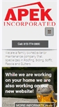 Mobile Screenshot of apekinc.com